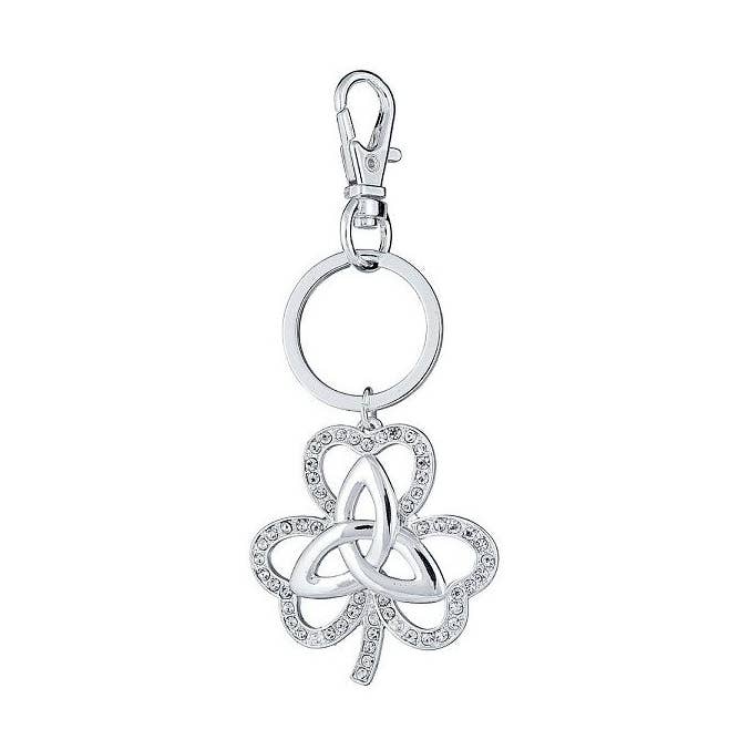 Shamrock Trinity sleutelhanger voor wholesale door The Irish Jewelry Company