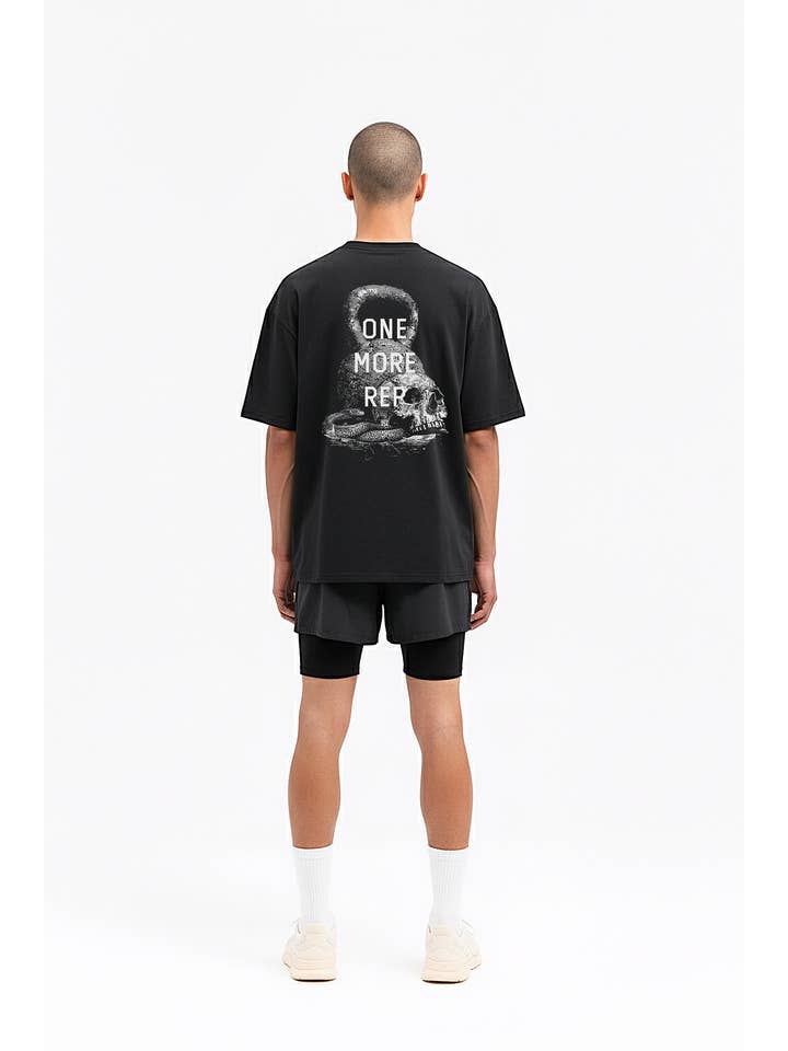 Thundernoise - Wholesale Screen Printed T-Shirt - Unisex - One More Rep - Relaxed Fit3