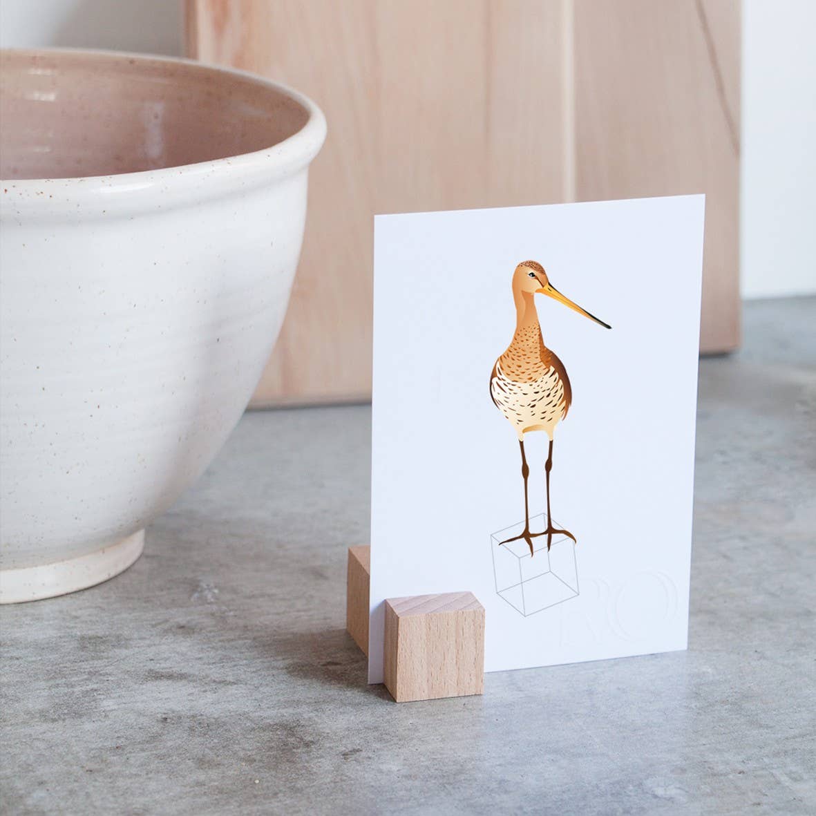 Roosmarijn Knijnenburg - Venta al por mayor Marcos de fotos - Soporte Hold It Click de madera de haya1