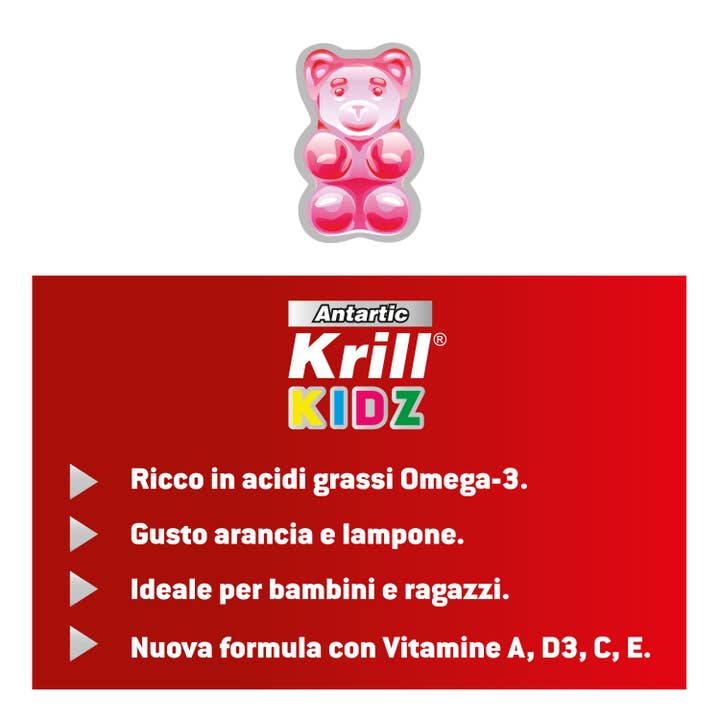 OPTIMA NATURALS - Wholesale Oral Supplement/Vitamin - Antartic Krill® Kidz 30 Gummies8