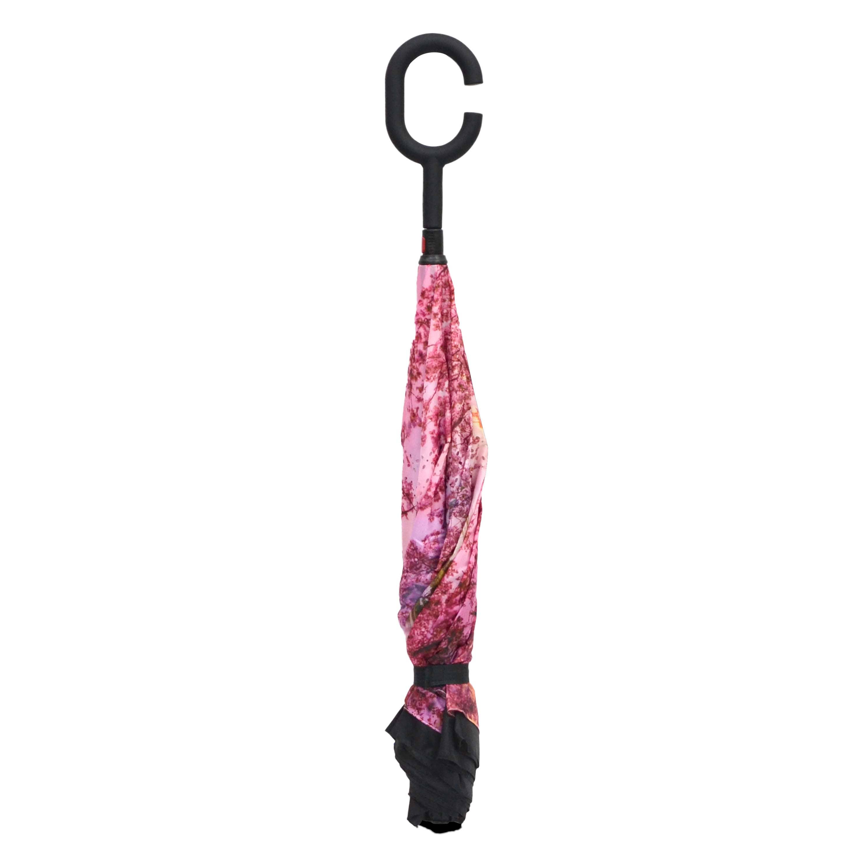 Calla Products - Wholesale Umbrella - Unisex - Inverted Umbrella – Topsy Turvy Floral Design Prints9