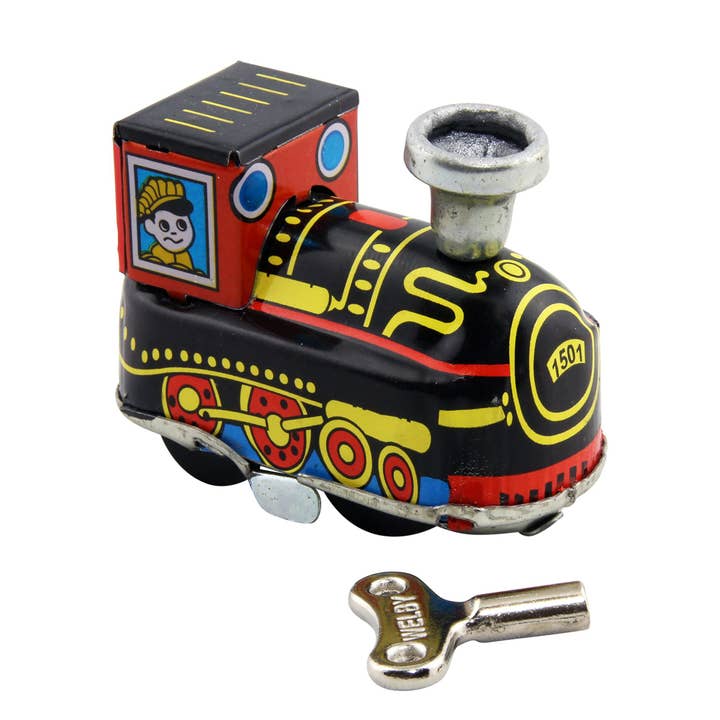 Tribal Trade GmbH – wholesale Decorative figurine – Tin toy locomotive tin locomotive
