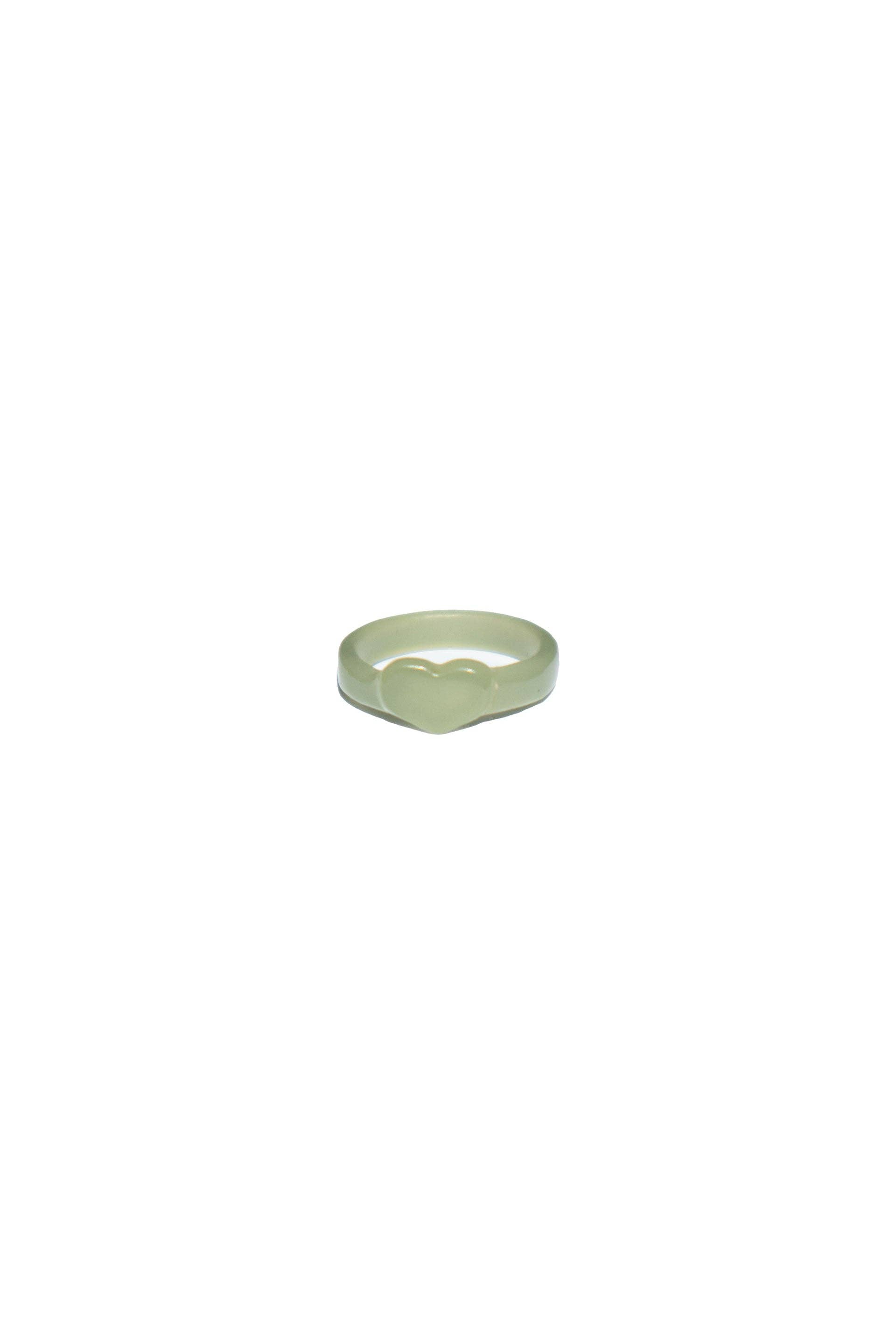 Green Heart — Jade ring for wholesale on Faire0