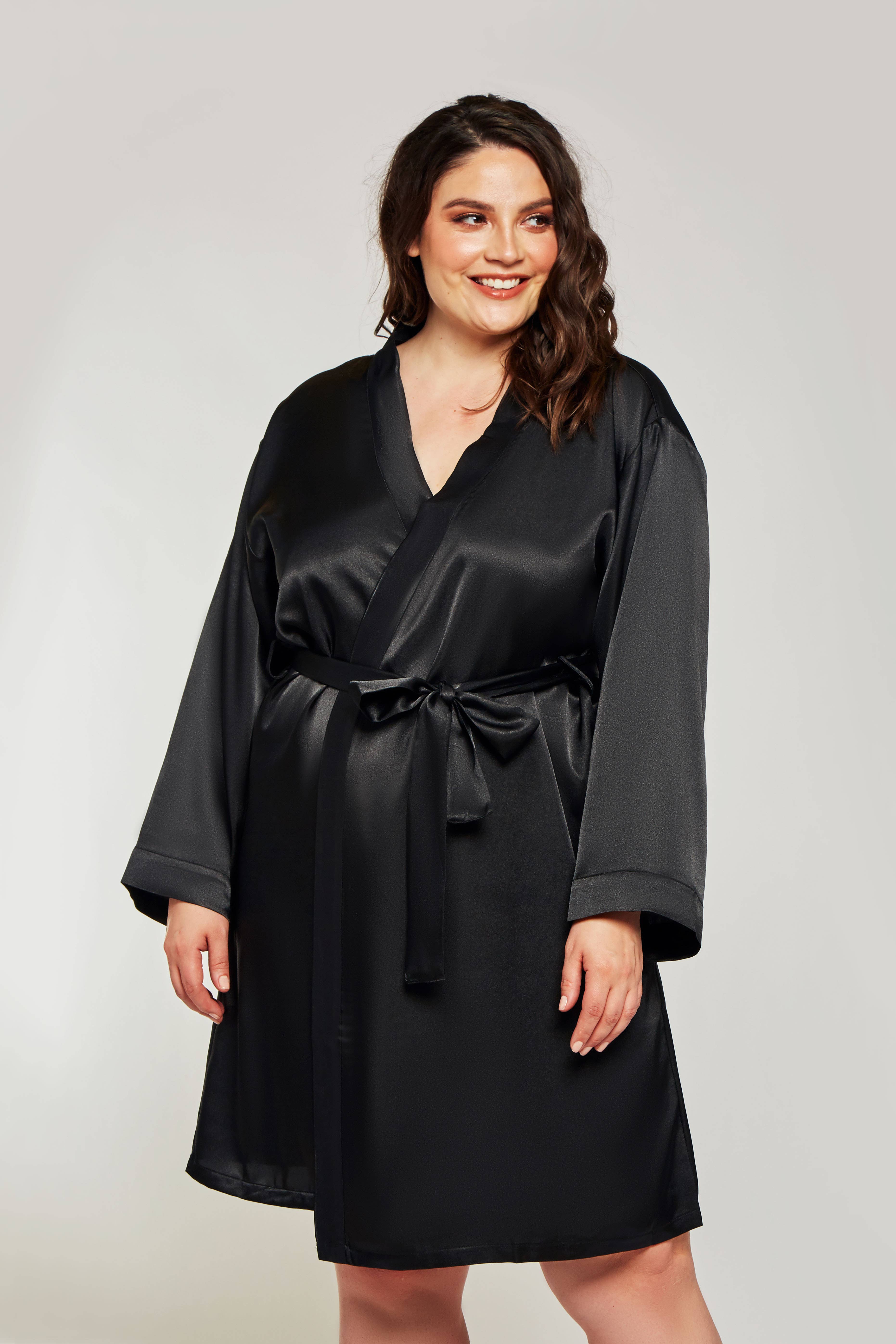 iCollection - Vendita all'ingrosso Sottoveste - Donna - Camicia Marina Taglie Forti Sopra il Ginocchio2