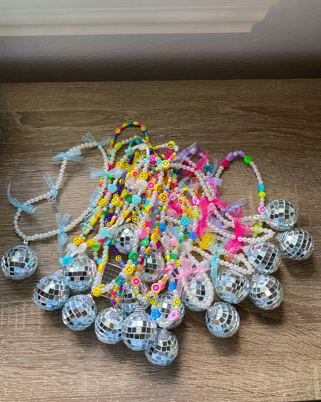 Sun Moon & Stars Co. - Wholesale Car Decorative Charm - Women's - Fruit Blossom Disco Ball Car Charm4