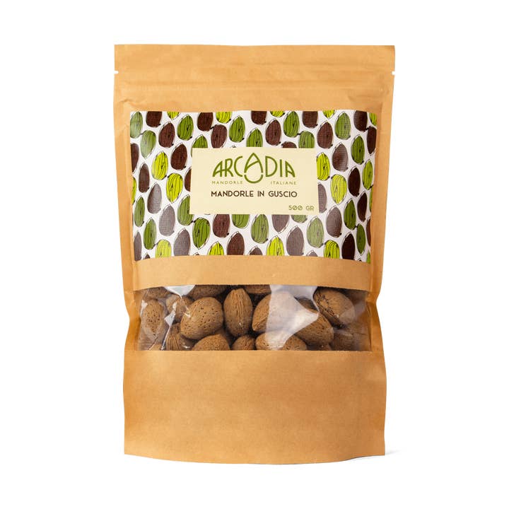 Almonds In Shell 500 g for wholesale by Arcadia Mandorle