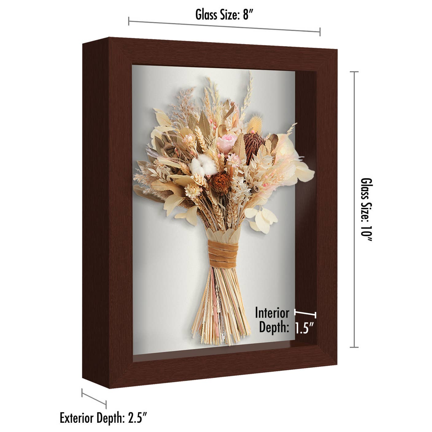 Americanflat - Wholesale Picture Frame - Americanflat Shadow Box Frame with Box Molding37