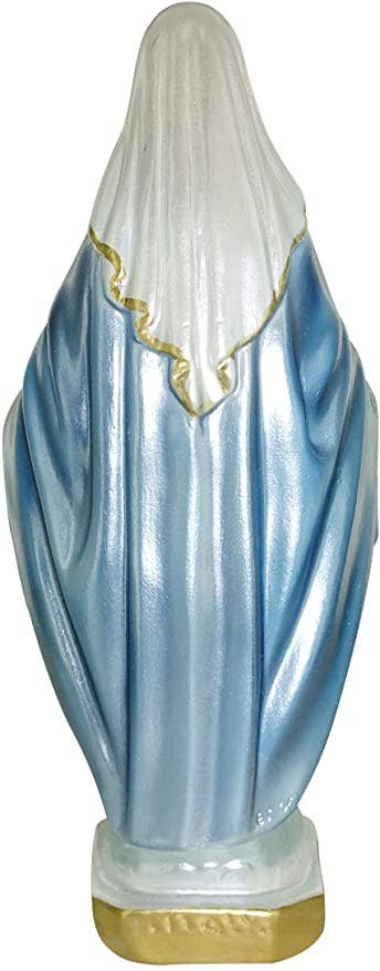 Costa Articoli Religiosi – wholesale Dekorativ statyett – Mirakulös Madonna staty cm. 22 i pärlemor gips2