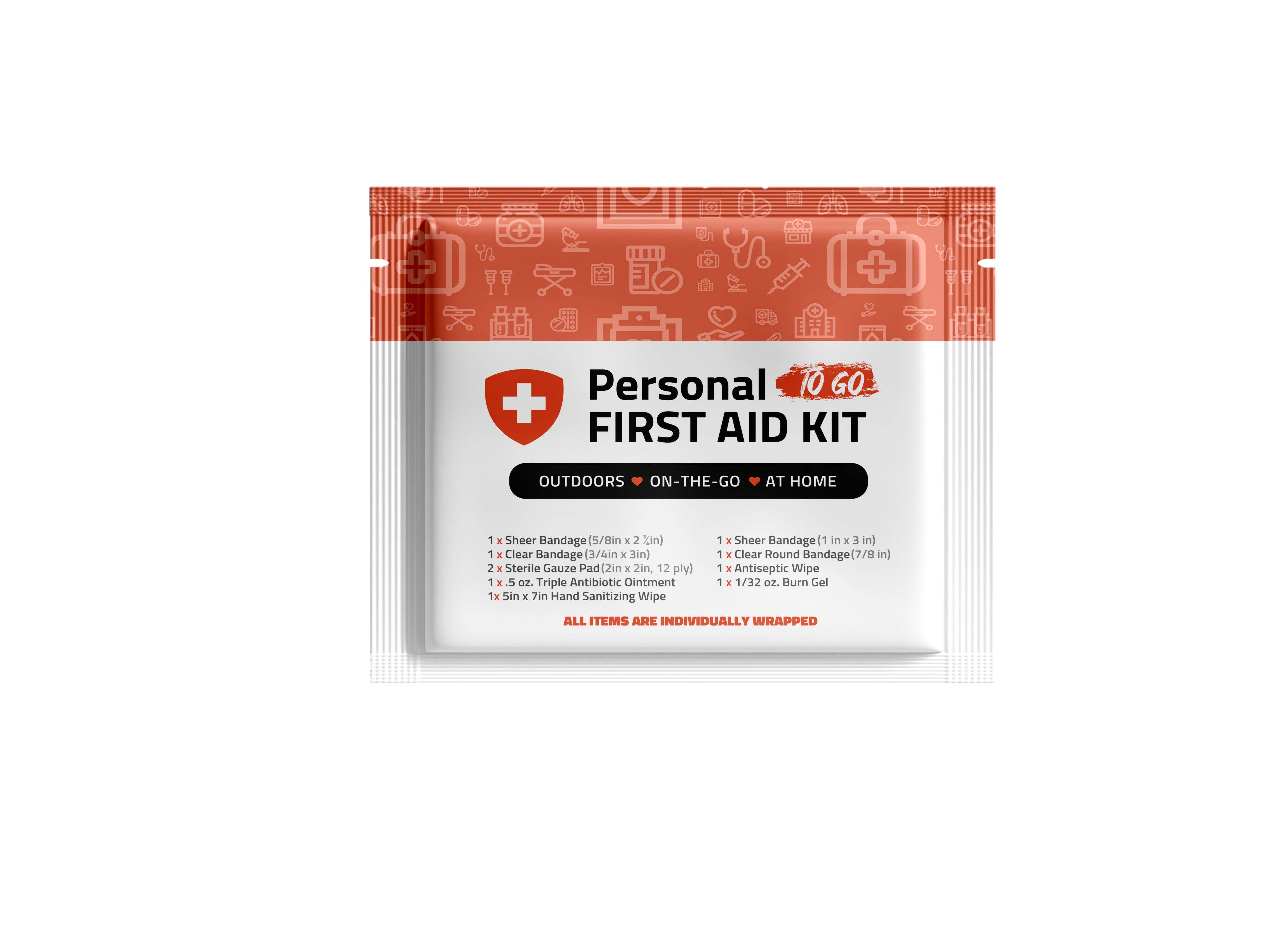 Kit U Safe - Wholesale First aid kit - Single Mini First Aid Pack6