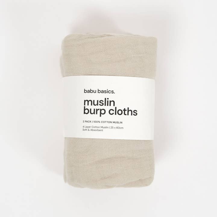 Babu - Wholesale Burp cloth set – Baby - Muslin Burp Cloth Set (2 pack)6