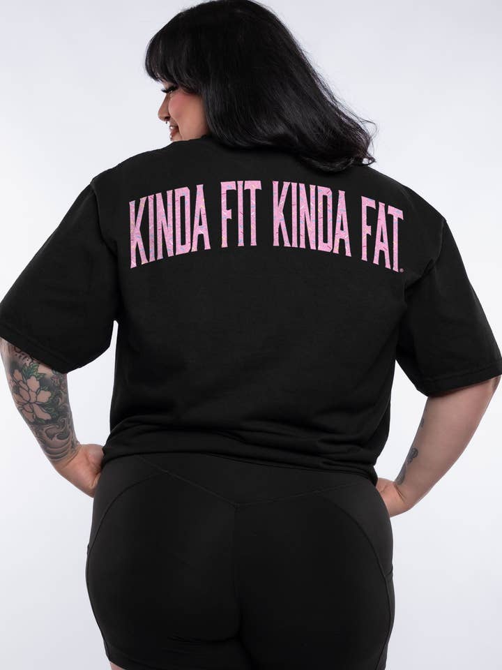 Fahrenheit Premium Överdimensionerad T-shirt för wholesale av Kinda Fit Kinda Fat