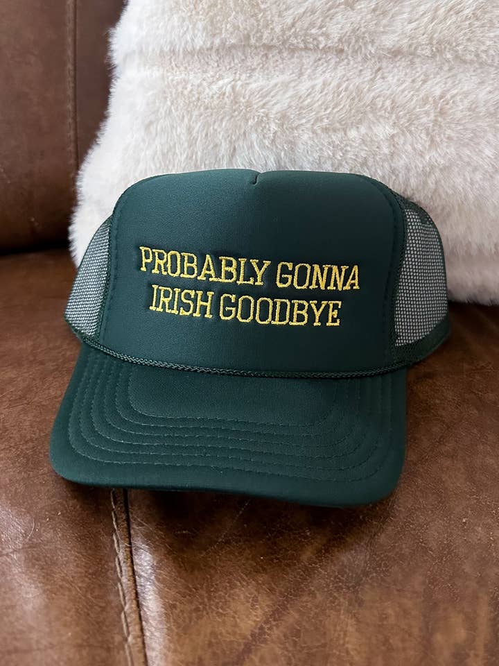 Waarschijnlijk Ga Ik Stiekem Vertrekken Hoed voor wholesale door Hartland Goods