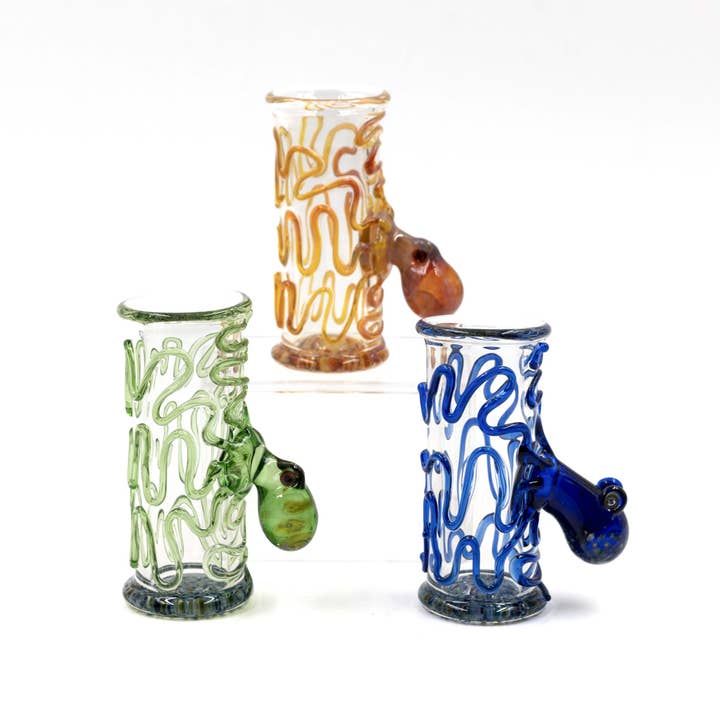 Boise Art Glass – wholesale Shot glass – Shot Glass with Octopus
