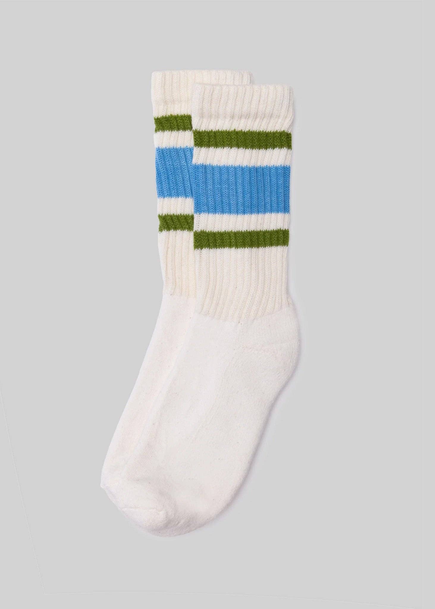 American Trench - Vente Chaussettes – unisexe - Chaussettes Retro Stripe13