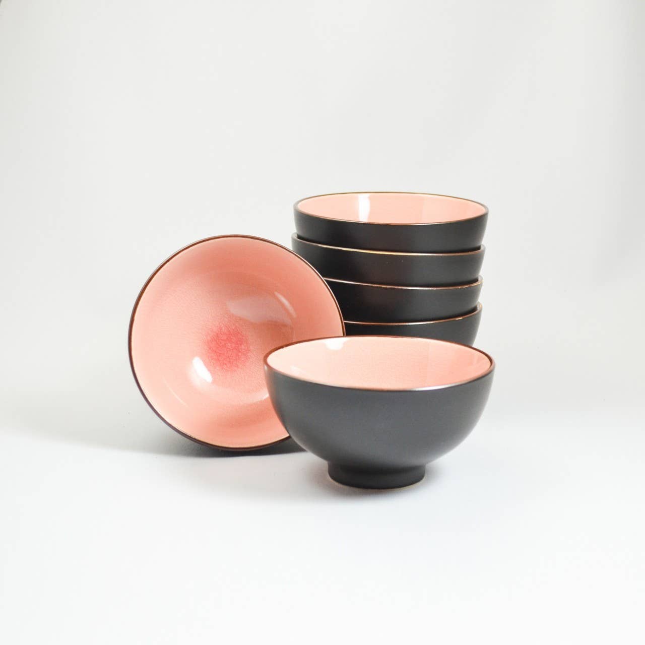 Ja-Unendlich - Wholesale Coffee/Tea Cup - Cha wan 6VE porcelain tea bowl - pink0