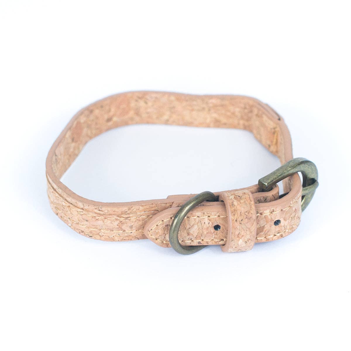 Meninas Bonitas Cork - Wholesale Pet Leash - Dog - Naturally Corked Pet Leash and Collar Set - Fits23-29cm/ 9-16