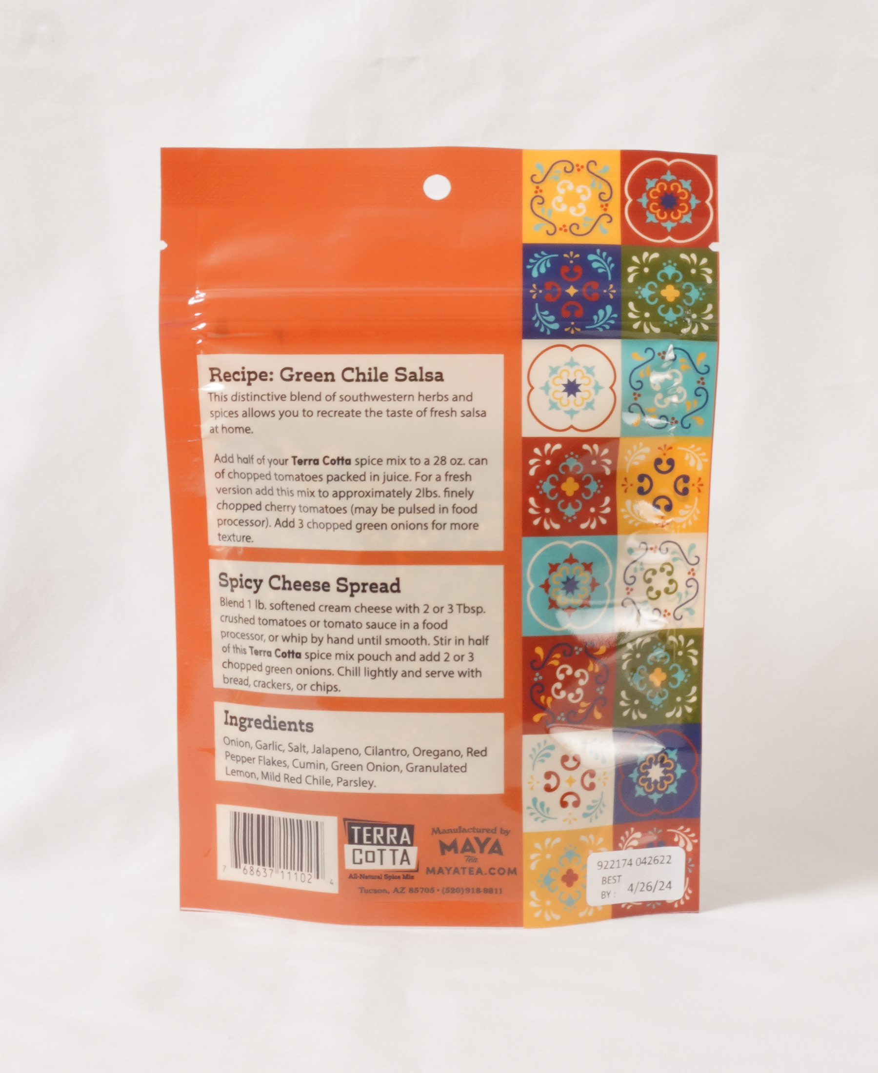 Maya Tea - Wholesale Salsa - Green Chile Salsa Mix2