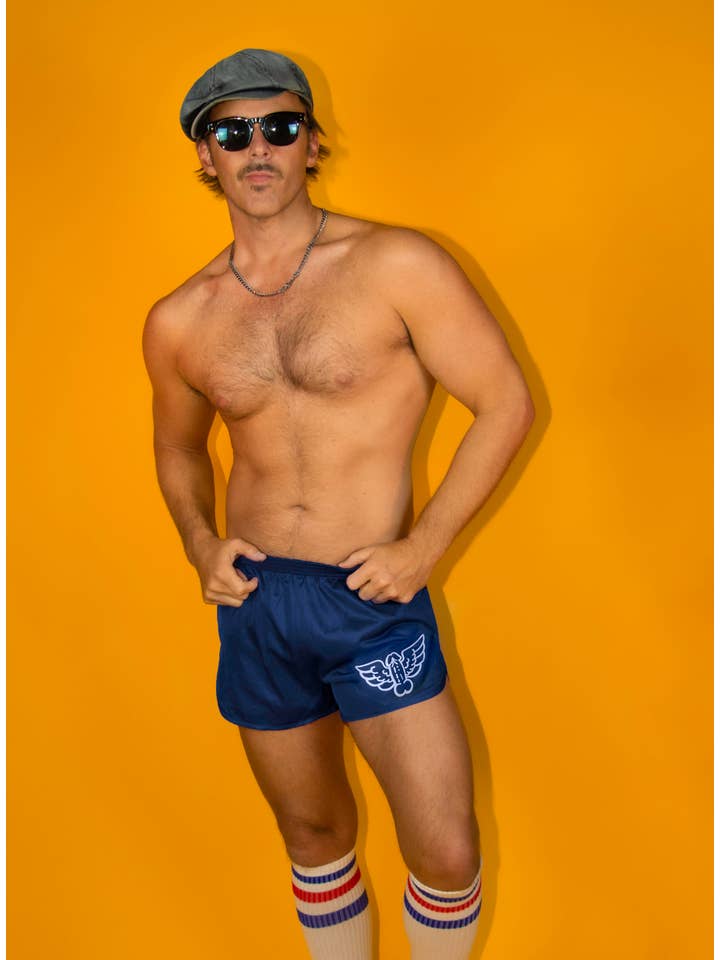 Peachy Kings / Kweer Cards - Vendita all'ingrosso Pantaloncini (non jeans) - Uomo - Tom of Finland pantaloncini « Flying Cock » (Ranger Panties)2