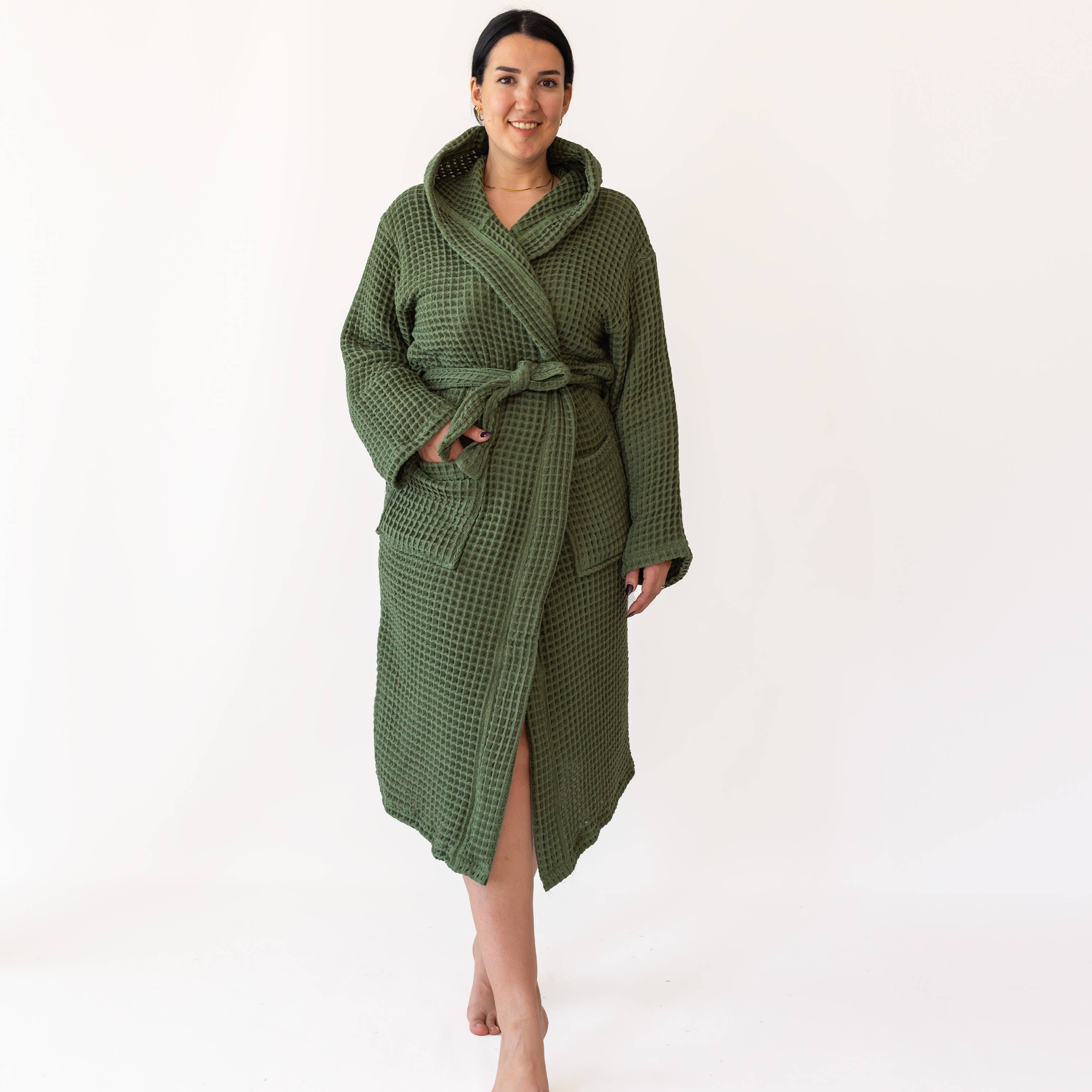 Vivamaison – Engroshandel Morgenkåbe - Unisex – Premium Vaflet Bomuld Badekåbe, Unisex Spa Komfort54