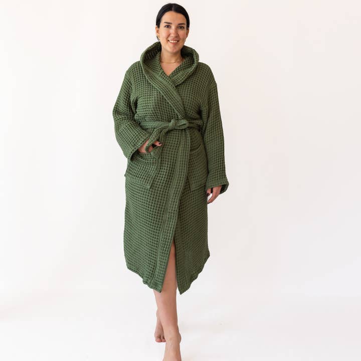 Vivamaison – Engroshandel Morgenkåbe - Unisex – Premium Vaflet Bomuld Badekåbe, Unisex Spa Komfort54