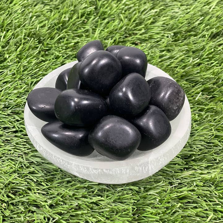 CaNatureLover - Wholesale Spiritual Stone/Crystal - Tumbled BLACK OBSIDIAN / BLACK OBSIDIAN / OBSIDIAN CRYSTAL10