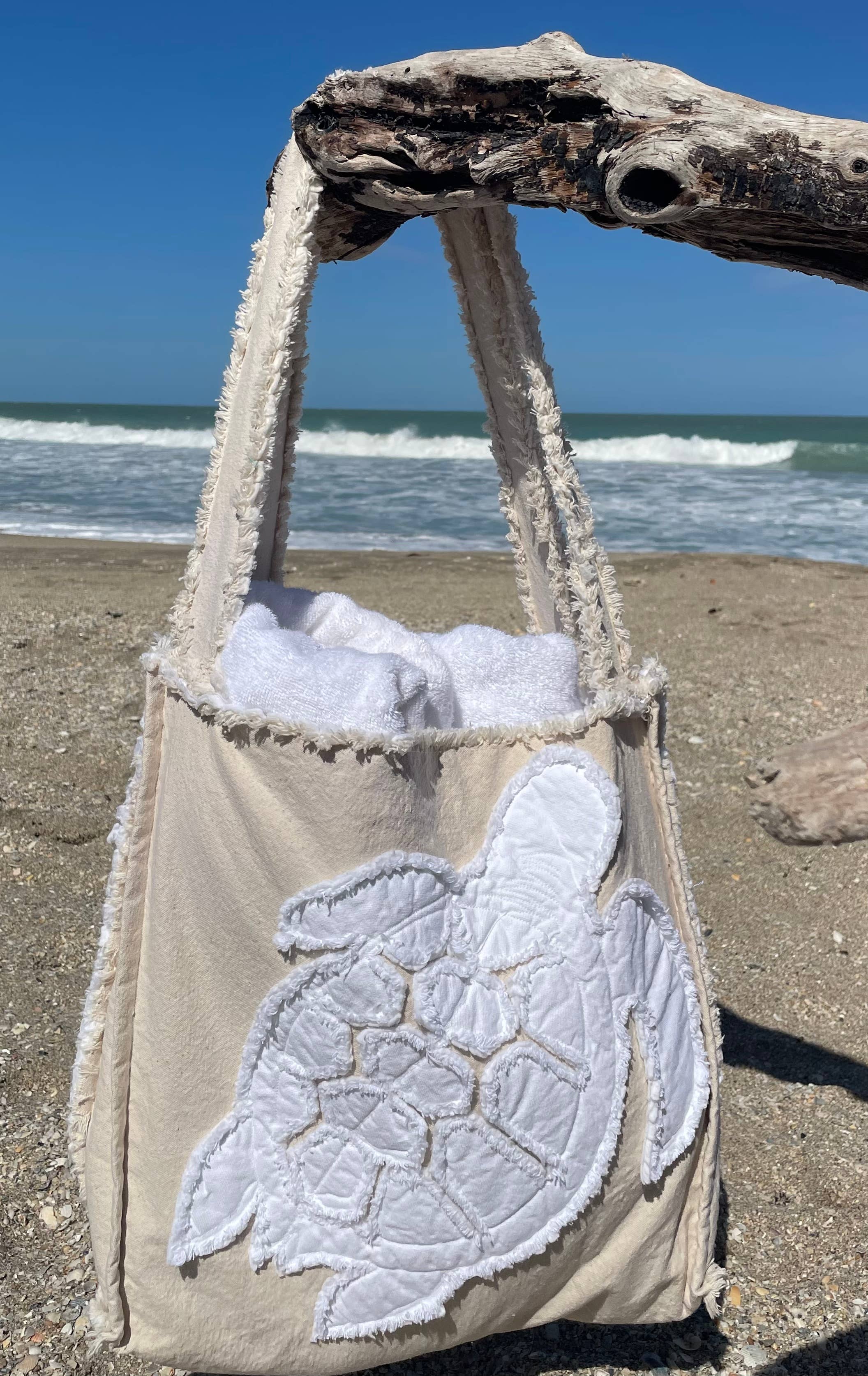 Sandy by the Sea Designs – wholesale Beach bag – COASTAL SEA TURTLE BEACH BAG8