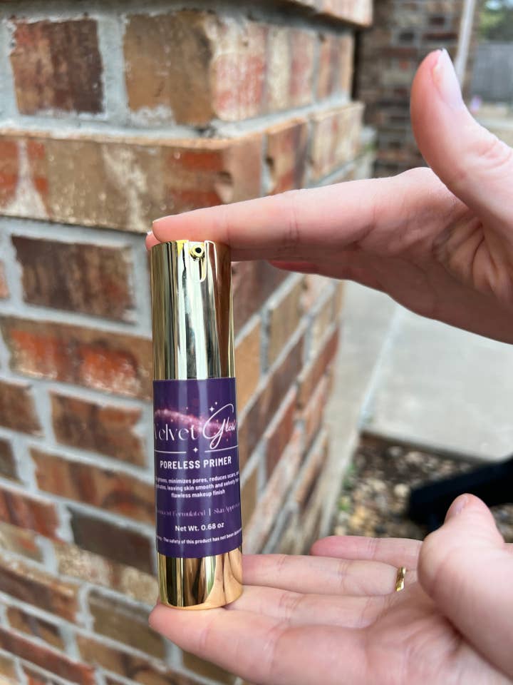 VelvetGlow Poreless Primer for wholesale by SkinGlowRX