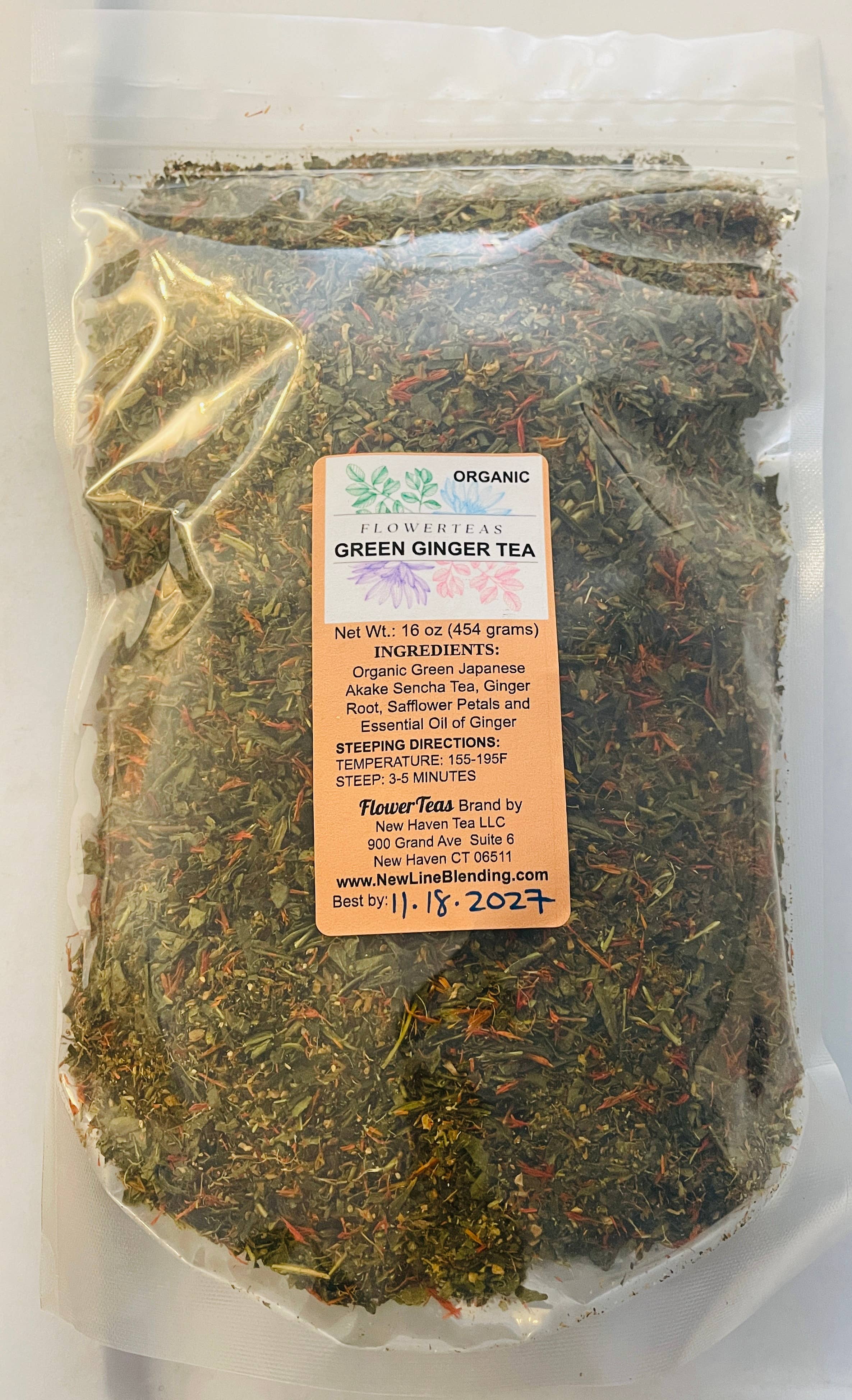 FlowerTeas – Engroshandel Løs te – Løsbladet te i løs vægt 1 lbs Kommerciel brygning Fødevareservice119