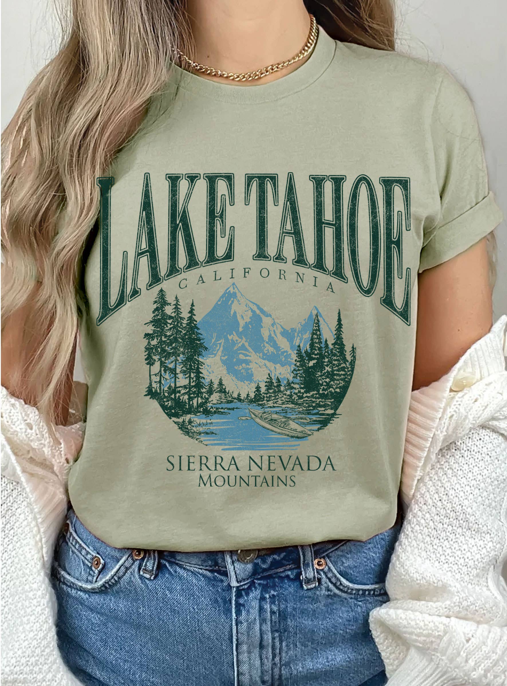 Rustee Clothing - Wholesale Screen Printed T-Shirt - Women's - LAKE TAHOE CALIFORNIA GRAPHIC TSHIRTS3