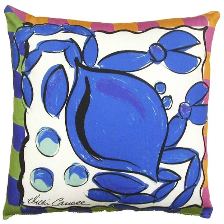 Magnolia Casual - Wholesale Throw/Decorative Pillow - Crab