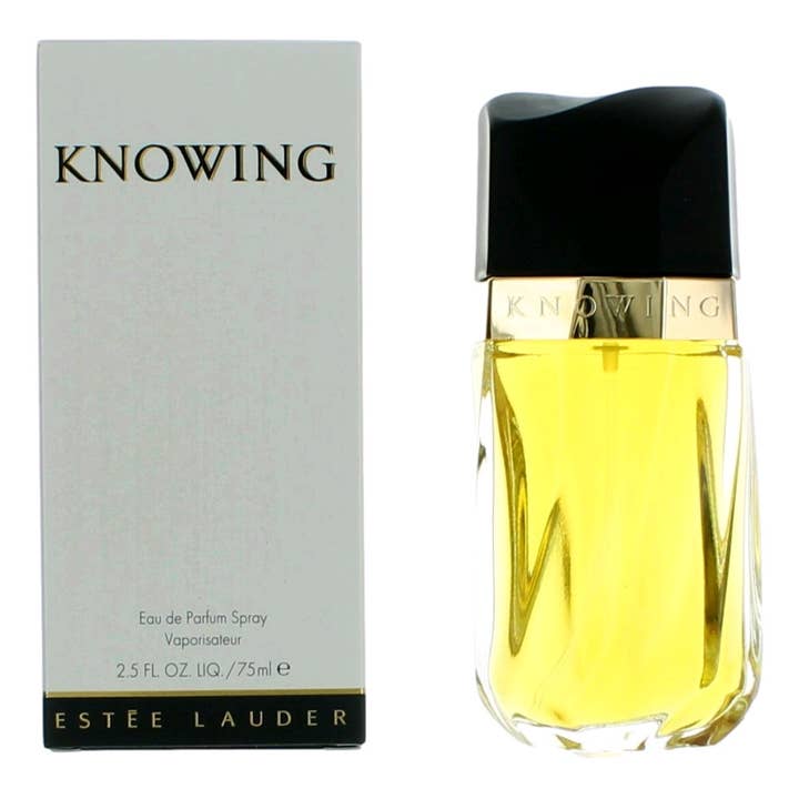 Knowing von Estee Lauder, 75 ml EDP Spray für Damen für den Großhandel von Myco Essentials, LLC