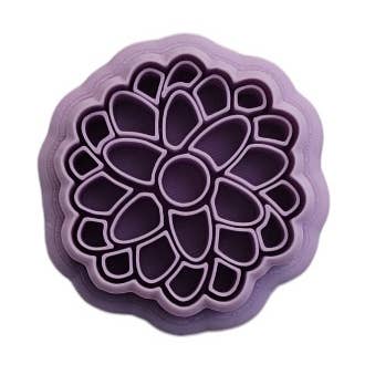 Polymeerklei snijder - Bloem natuur uitsteker voor wholesale door BreizhFournitures