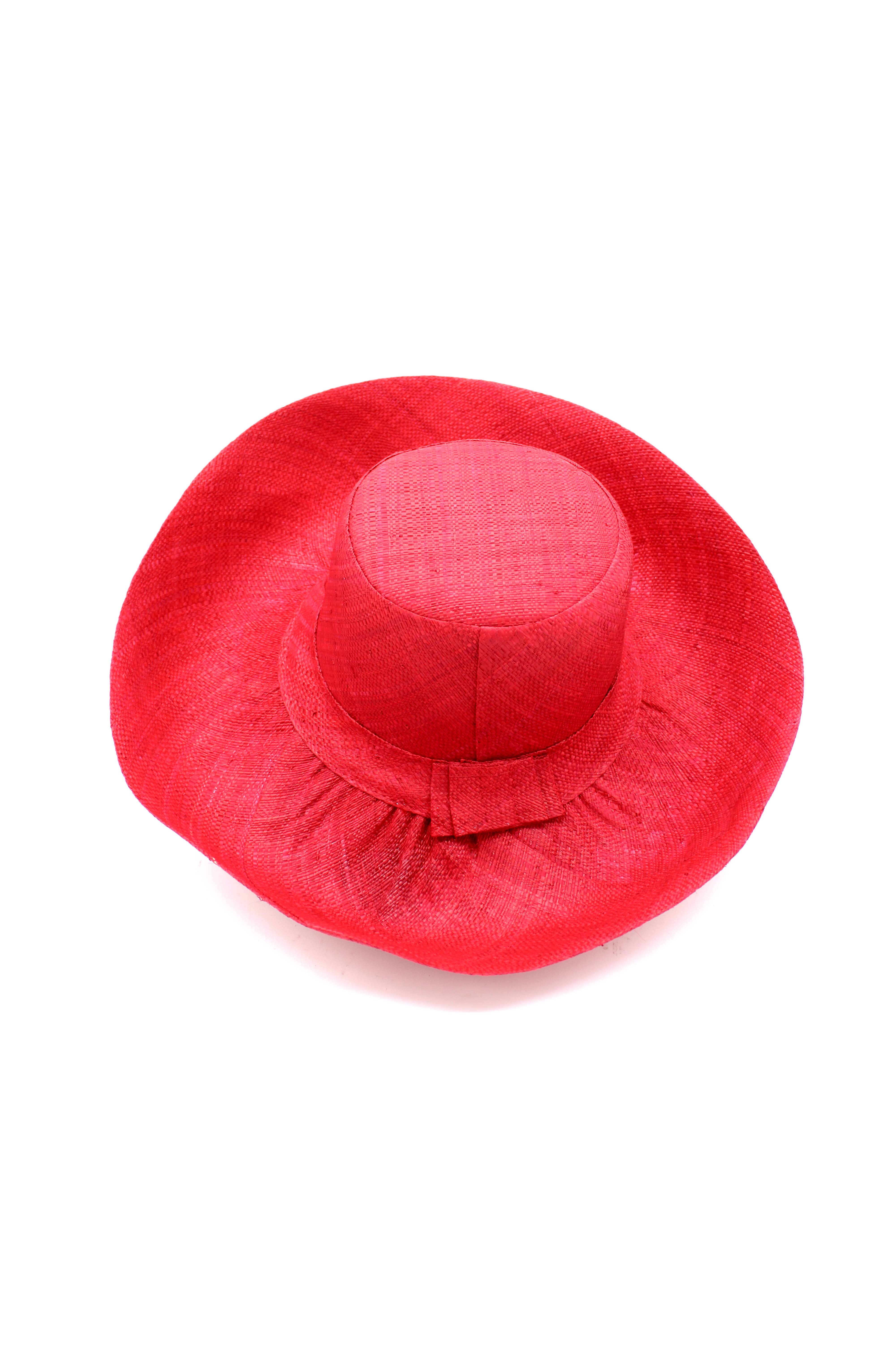 Shebobo - Wholesale Straw Hat - Women's - Monica 5" & 7" Wide Brim Solid Color Packable Straw Sun Hats39