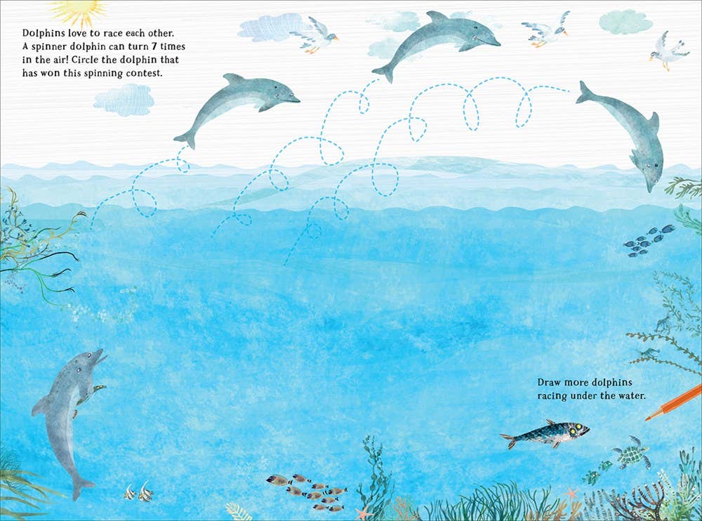 W. W. Norton - Wholesale Coloring & Activity Book - Kids & Baby - The Big Sticker Book of Blue2