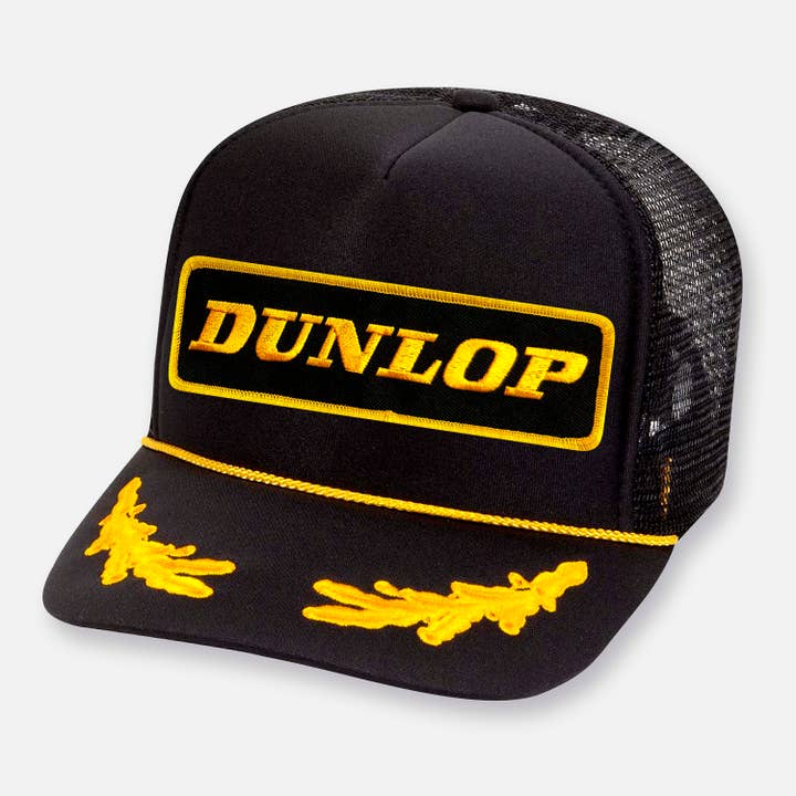 Webig Moto Company - Wholesale Trucker Hat - Unisex - DUNLOP PIT CREW PATCH HAT
