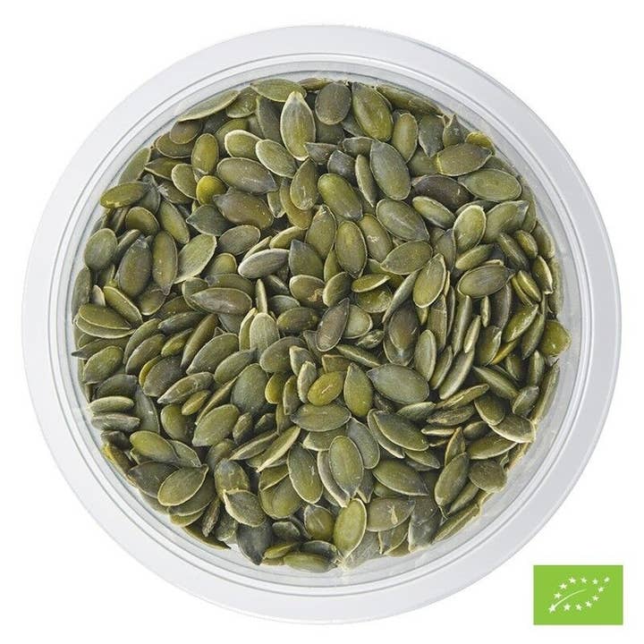 Organic Pumpkin Seeds 200G Container for wholesale by Manola