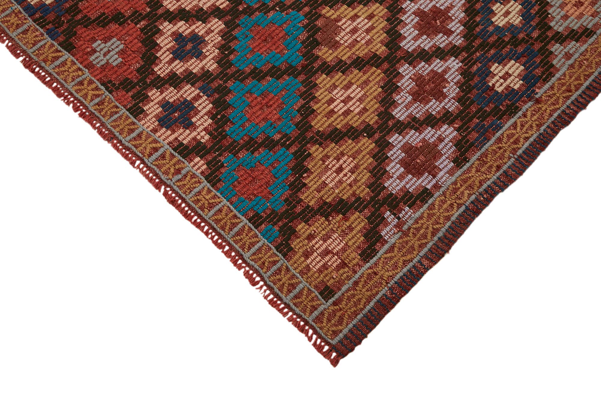 RUG N CARPET - Wholesale Area Rug - 6x9 Multicolor Oriental Kilim Rug - 459563