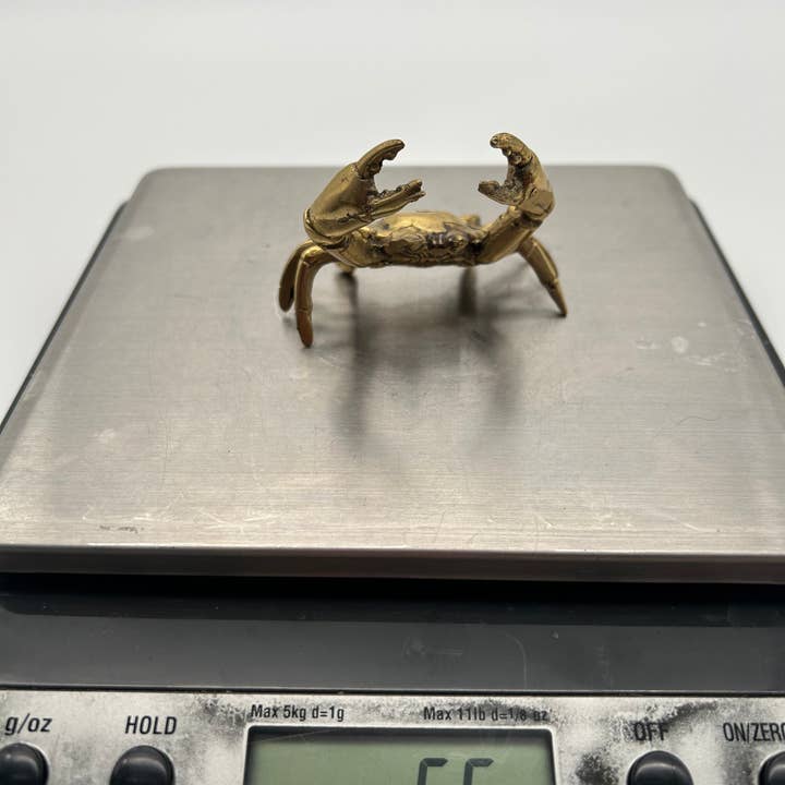 Bronze Betty - Wholesale Decorative figurine - Crab, 7cm, Bronze Handmade2