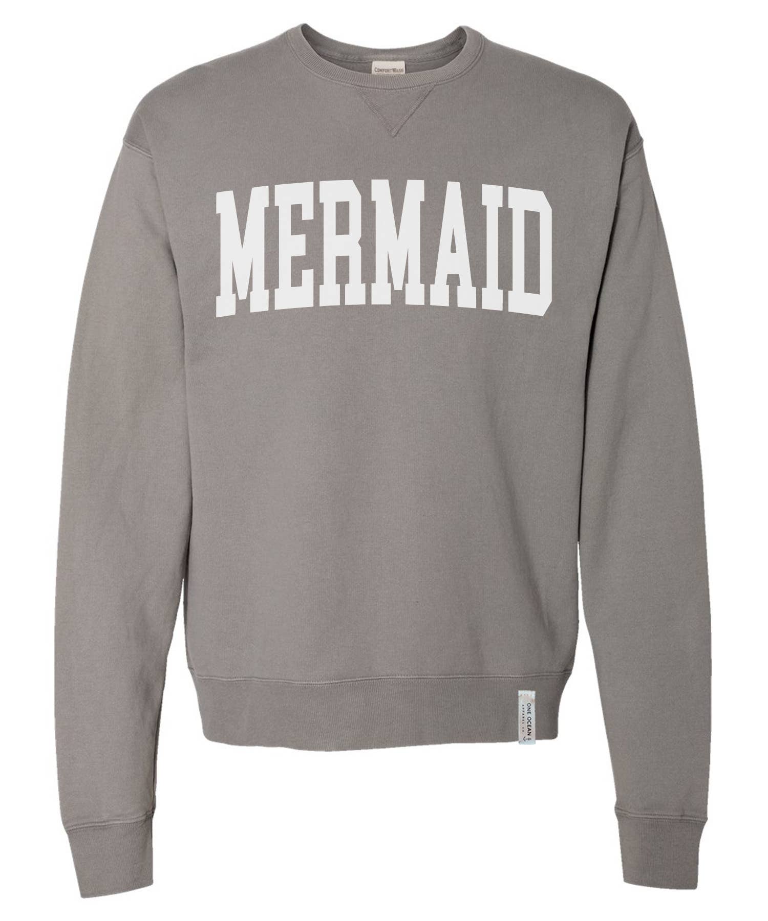 One Ocean Apparel Co.. - Wholesale Graphic Sweatshirt - Unisex - MERMAID Crewneck - CUSTOM COLORS4