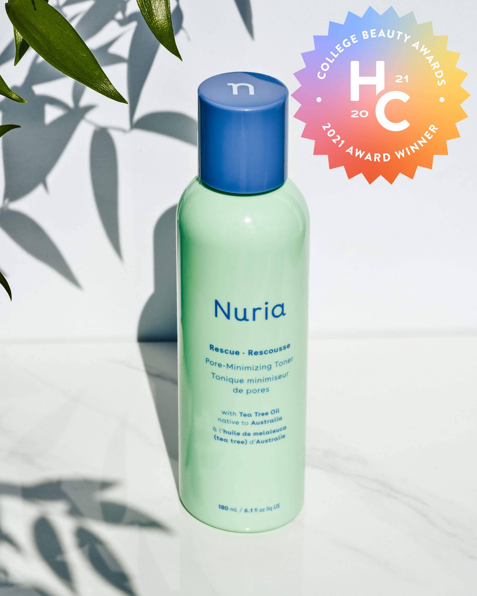 Nuria - Wholesale Facial Toner - Rescue Pore-Minimizing Toner0