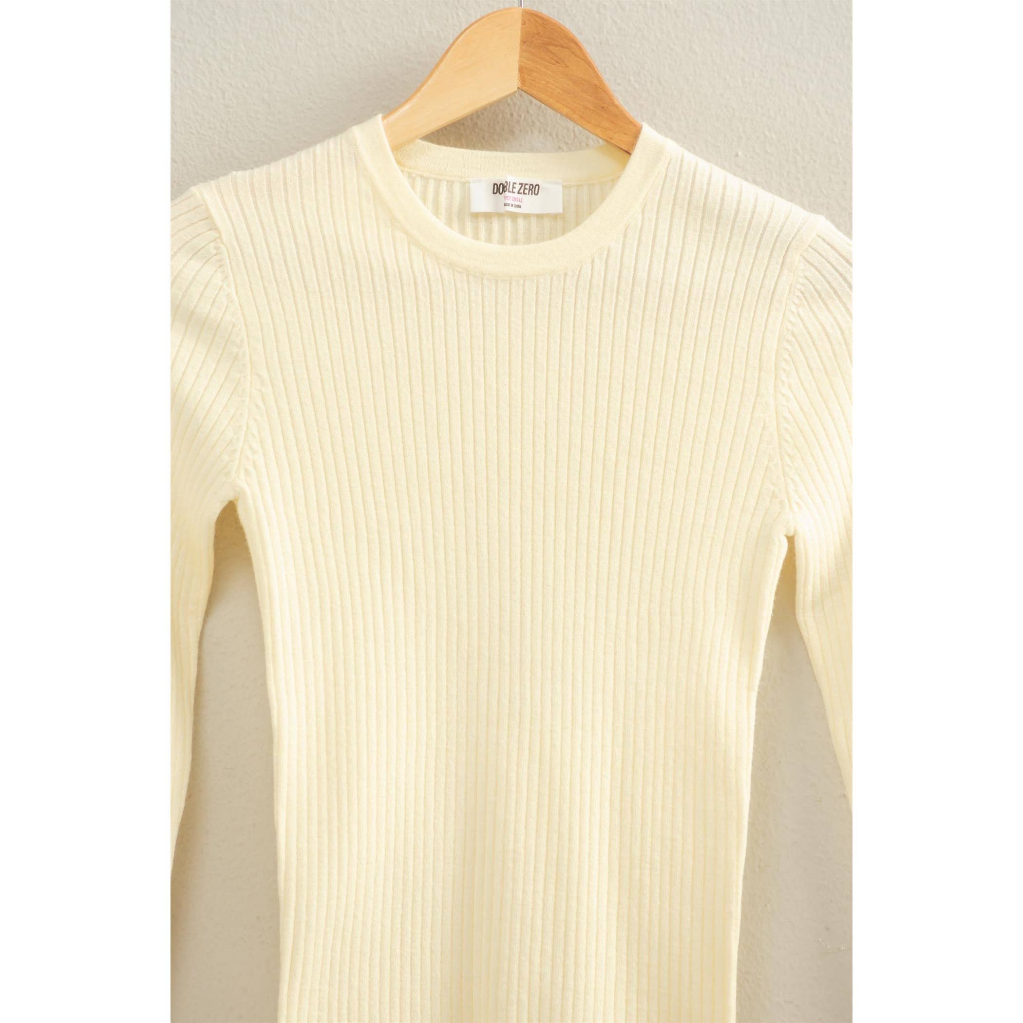 HYFVE - Wholesale Knit Top - Women's - Ribbed Long Sleeve Knit Top10