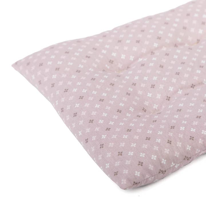 Bodynova - Wholesale Hot/Cold Compress - Grain pillow, wheat filler, old pink, 3 K./32x22cm, with Lav.1