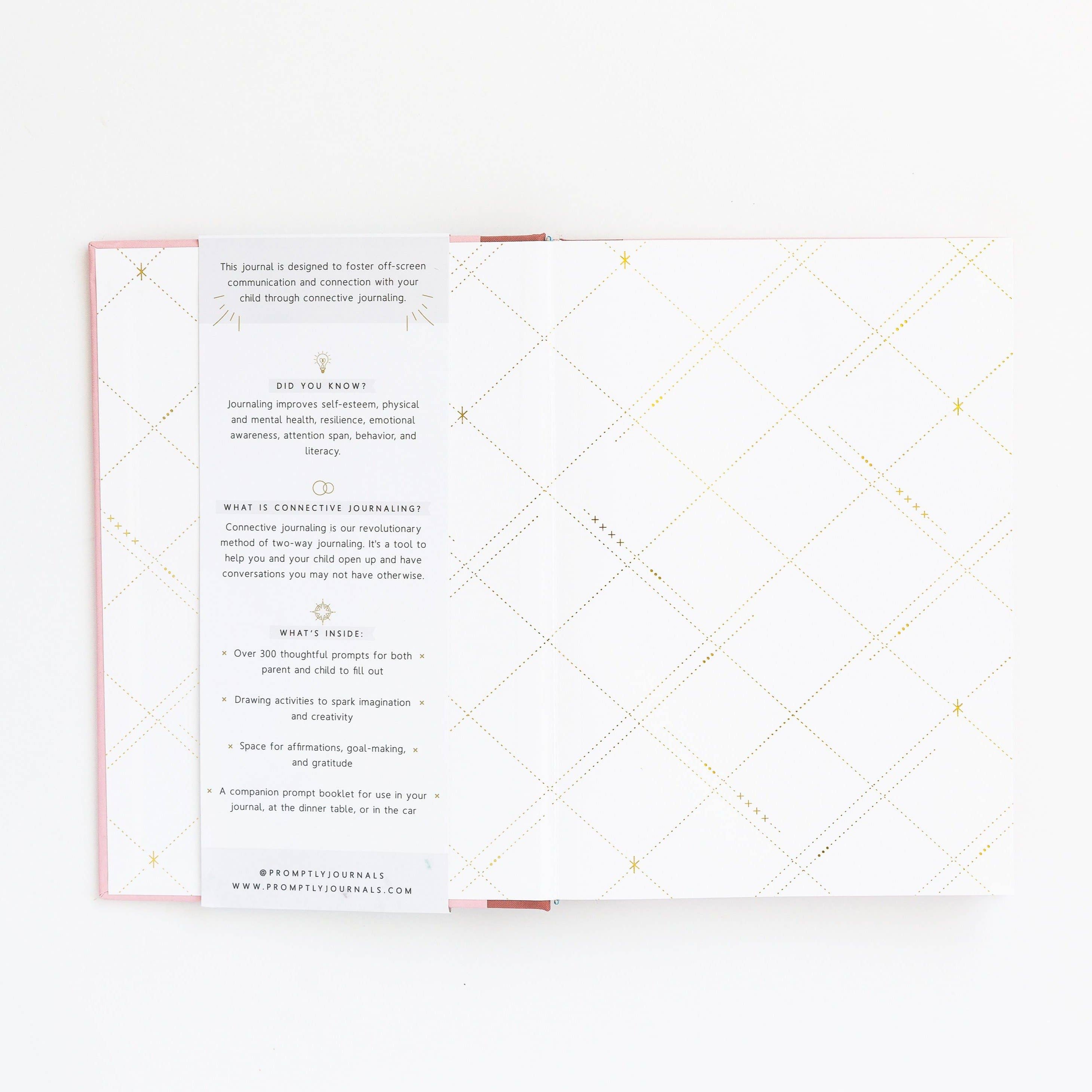 Promptly Journals - Venta al por mayor Diario/agenda - Nuestro diario de conexión entre padres e hijos, un diario para dos3