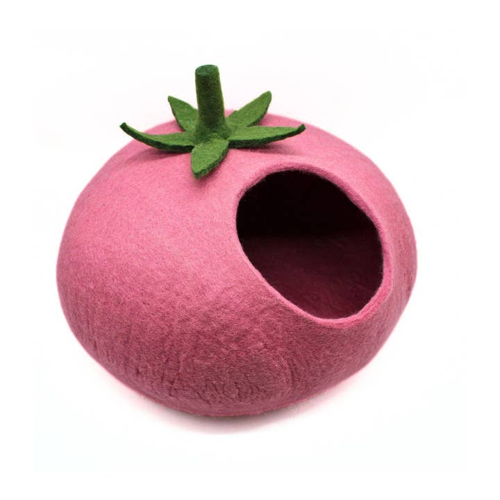 Woollyfelt - Wholesale Pet Cave - Cat/Dog - Handmade Wool Felt Cat Cave - Eco-Friendly Hideaway1