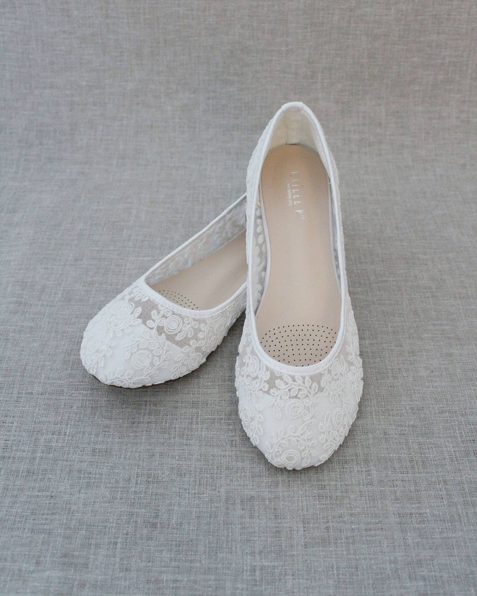 Kailee P. - Wholesale Flats - Women's - Crochet Lace Ballet Flats8