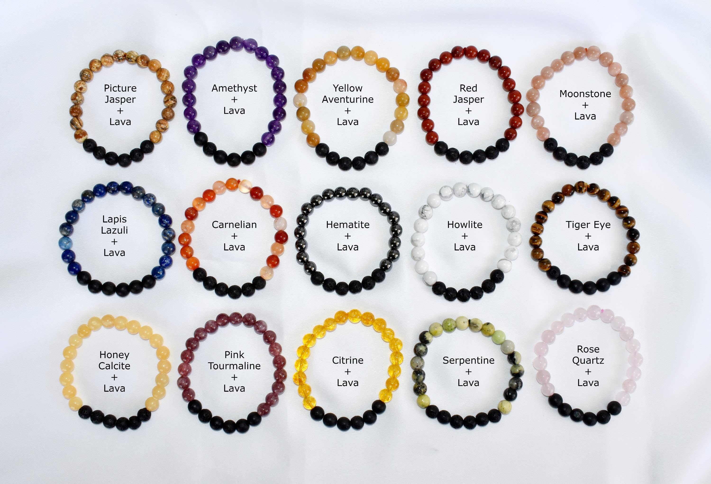 Soothing Crystals - Vente Bracelets d'aromathérapie - Bracelet Diffuseur | Serpentine | Diffuseur d'Huile d'Aromathérapie6