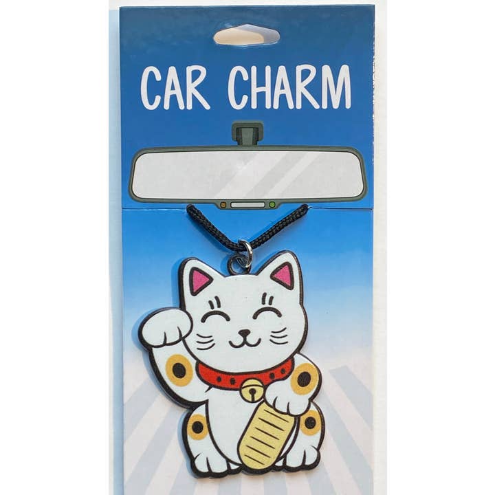 Lucky Cat Car Charm for wholesale by Kalan