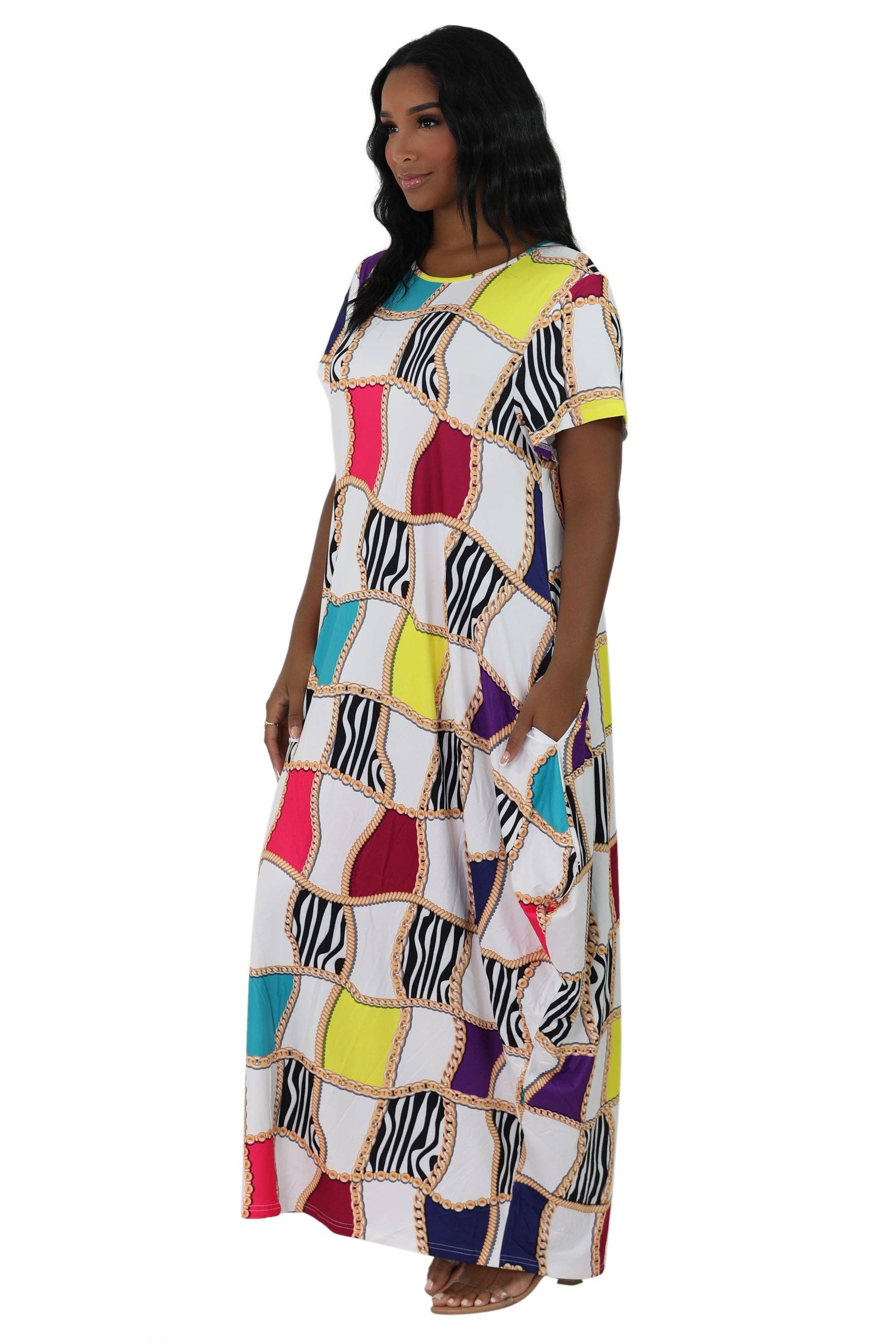 Advance Apparels – Großhandel Kleid – Damen – Langer Kaftan/Kleid 2222/D2100419