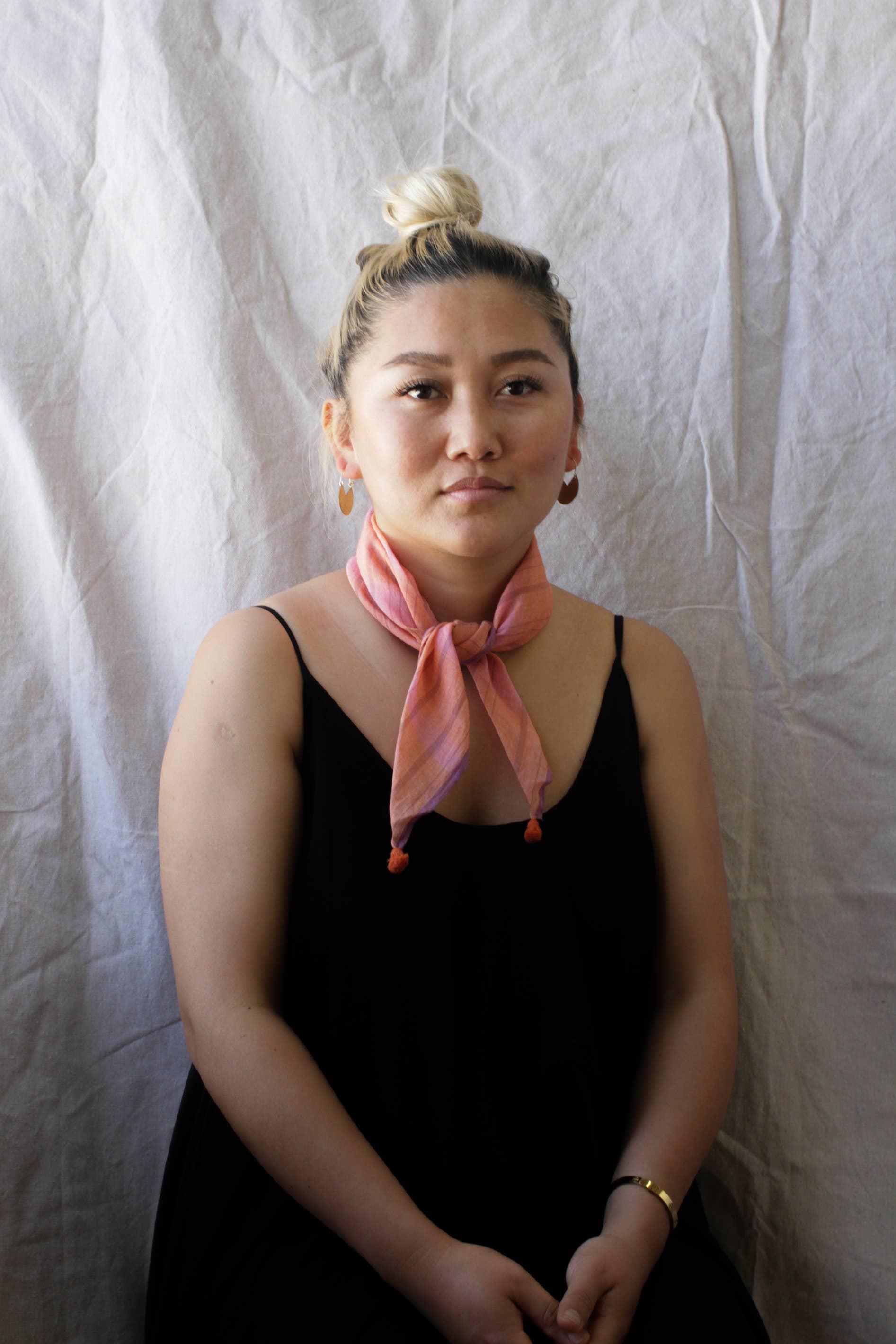 Rover & Kin - Wholesale Bandana - Women's - Berry Jamdani Bandana6