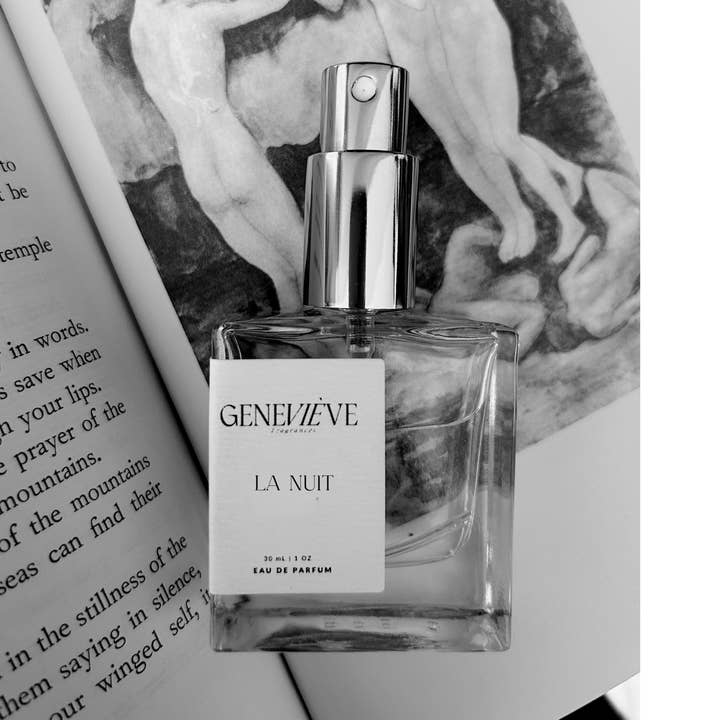 La Nuit Eau de Parfum | Santal + Cardamom for wholesale by Geneviève Fragrances